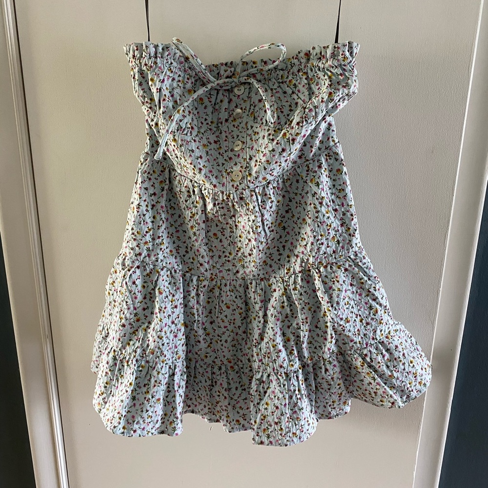Floral mini dress